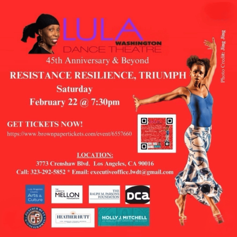 The Lula Washington Dance Theatre’s 2025 Black History Month’s